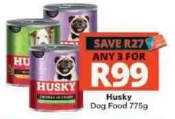 Checkers Husky Dog Food offer