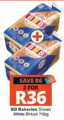 Checkers BB Bakeries Sliced White Bread offer