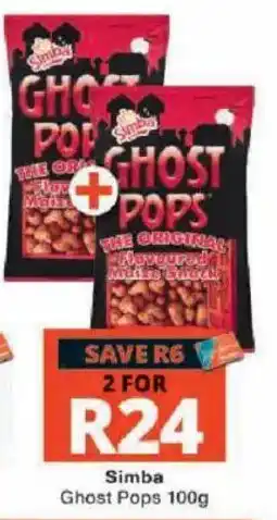 Checkers Simba Ghost Pops offer