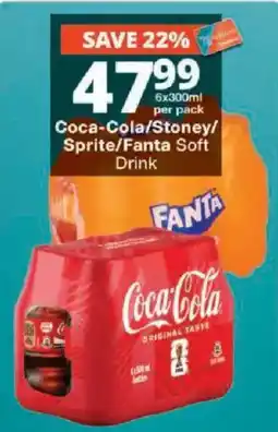 Checkers Coca-Cola/Sprite/Fanta Soft Drink offer