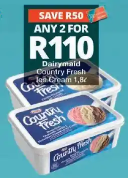 Checkers Dairymaid Country Fresh Ice Cream offer