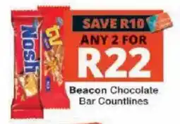 Checkers Beacon Chocolate Bar Countlines offer