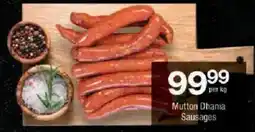 Checkers Mutton Dhania Sausages offer