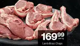 Checkers Lamb Braai Chops offer