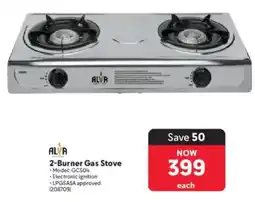 Makro ALVA 2-Burner Gas Stove offer