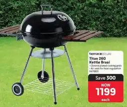 Makro Terrace Leisure Titan 260 Kettle Braai offer