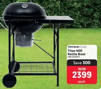 Terrace Leisure Titan 400 Kettle Braai