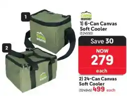 Makro Camp Master 6-Can Canvas Soft Cooler offer