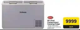 Makro SnoMaster 95 L Dual Compartment Camping Fridge offer