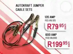 AutoZone Autokraft Jumper Cable Sets offer