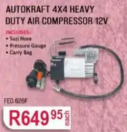 AutoZone AUTOKRAFT 4X4 HEAVY DUTY AIR COMPRESSOR 12V offer