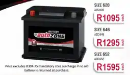 AutoZone Battery autoZONE offer