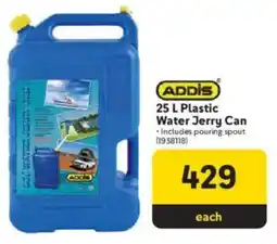 Makro ADDIS 25 L Plastic Water Jerry Can offer