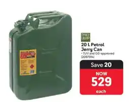 Makro PRO-QUIP 20 L Petrol Jerry Can offer