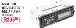 AutoZone TGA.RADIO SDMP SINGLE DIN USB/BLUETOOTH MEDIA PLAYER offer