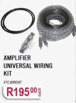 AutoZone AMPLIFIER UNIVERSAL WIRING KIT XTC.WIREKIT offer