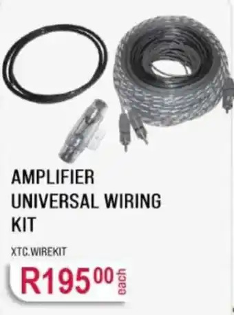 AMPLIFIER UNIVERSAL WIRING KIT XTC.WIREKIT