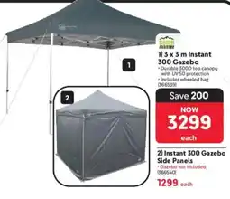 Makro Camp Master 3 x 3 m Instant 300 Gazebo offer