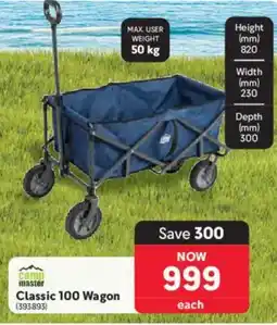 Makro Camp Master Classic 100 Wagon offer