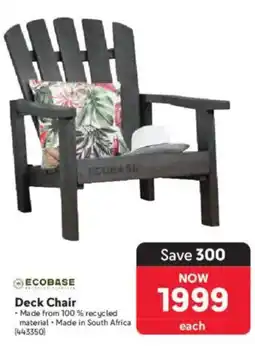 Makro ECOBASE Deck Chair offer