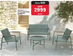 Makro terraceleisure 4-Piece Bali Patio Lounge Set offer