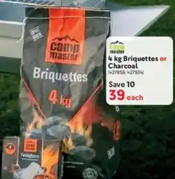 Makro Camp Master Briquettes offer