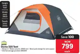 Makro Camp Master Dome 320 Tent offer