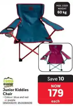 Makro Camp Master Junior Kiddies Chair offer