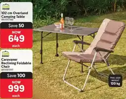 Makro Camp Master 102 cm Overland Camping Table offer