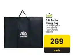 Makro Camp Master 6 ft Table Carry Bag offer