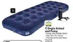 Makro Camp Master Single Airbed and Pump offer