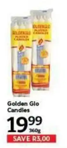 Oxford Freshmarket Golden Glo Candles offer