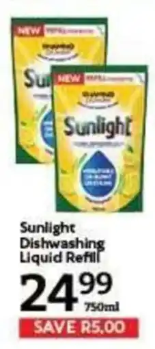 Oxford Freshmarket Sunlight Dishwashing Liquid Refill offer