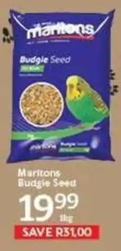 Oxford Freshmarket Marltons Budgie Seed offer