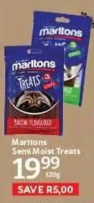 Oxford Freshmarket Marltons Semi Moist Treats offer