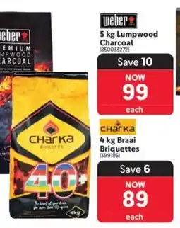 Makro Weber 5 kg Lumpwood Charcoal offer