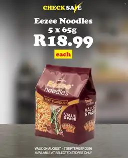 Check Save Eezee noodles offer