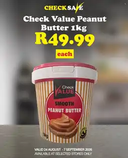 Check Save Check Value Peanut Butter offer