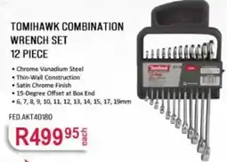 AutoZone TOMIHAWK COMBINATION WRENCH SET offer