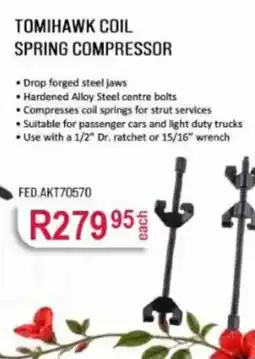 AutoZone TOMIHAWK COIL SPRING COMPRESSOR offer