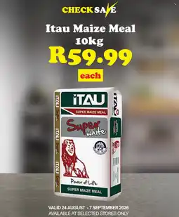 Check Save Itau Maize Meal offer
