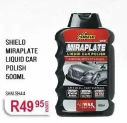 AutoZone SHIELD MIRAPLATE LIQUID CAR POLISH offer