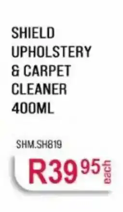 AutoZone SHIELD UPHOLSTERY & CARPET CLEANER offer