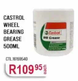 AutoZone Castrol Wheel Bearing Grease offer