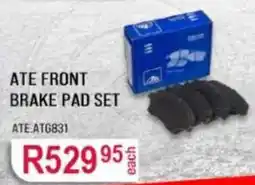 AutoZone ATE FRONT BRAKE PAD SET offer