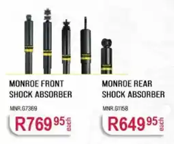 AutoZone MONROE FRONT SHOCK ABSORBER offer