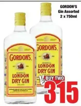 Boxer Gordon's Gin Assorted offer