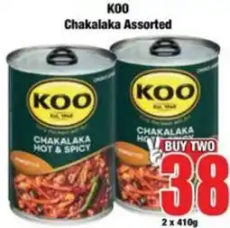 Boxer KOO Chakalaka Assorted offer