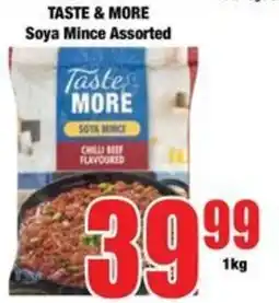 Boxer Taste More Soya Mince Assorted offer