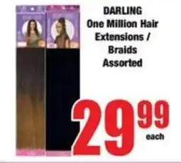 Boxer DARLING One Million Hair Extensions / Braids Assorted offer